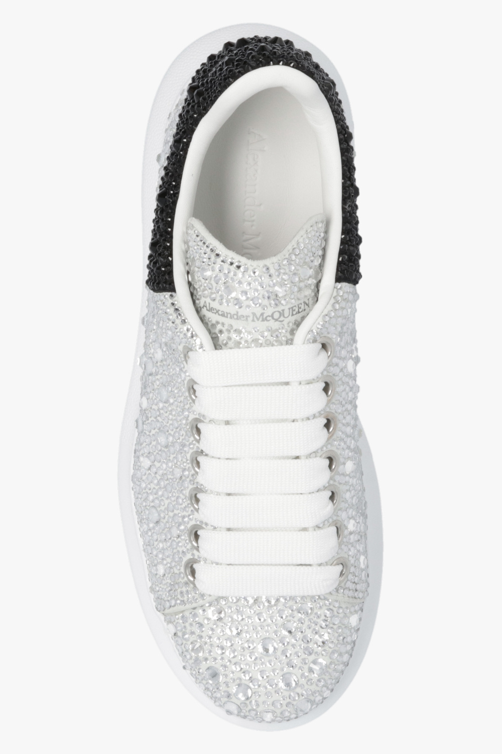 Alexander mcqueen sneakers silver glitter online